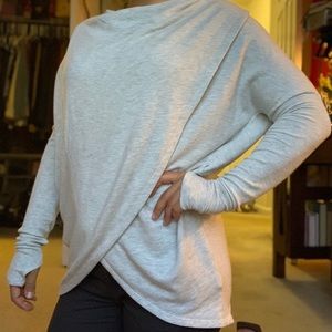 Athleta Purana Wrap Sweatshirt- Beyond Soft